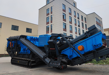 履帶式破碎機(jī)其實也可以在建筑垃圾上使用到